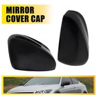 Door Side Rearview Mirror Cover Cap Glossy Black Fits For 2008-2012 Honda Accord