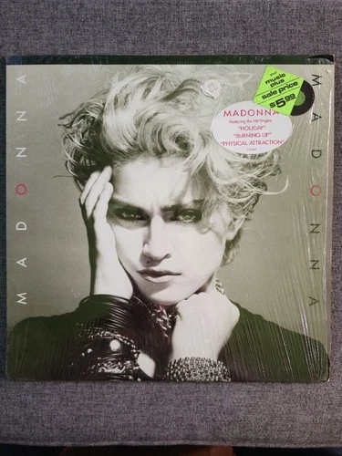 Madonna Self-Titled Vinyl LP 1983 Pressing