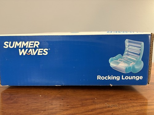 Galleggiante a Dondolo 41 X 47x 32 Pollici Dimensioni Adulto con Portabicchieri Integrato - Foto 4 di 5