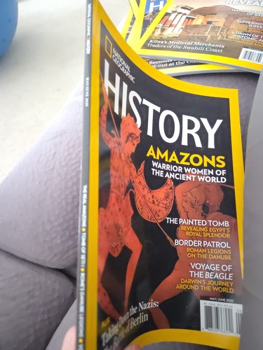 National Geographic History May/June 2020 Amazons Warrior Women - Picture 3 of 3
