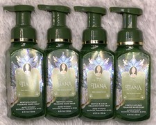 BATH  BODY WORKS FOAMING HAND SOAP DISNEY PRINCESS TIANA SET OF 4