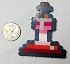 Pink Lesbian LGBT Potion Perler Pixel Art