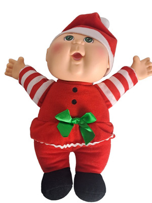 CPK CABBAGE PATCH KIDS HOLIDAY HELPER SANTA GIRL 9'' DOLL- 2015