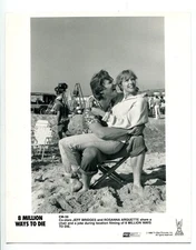 8x10-Still-8 Million Ways To Die-Jeff Bridges-Rosanna Arquette-VG