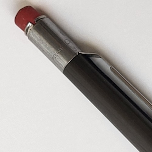Vtg Pentel PD349 Mechanical Pencil Dark Brown Yellow 0.9mm Lead Made Japan Works - Picture 3 of 7