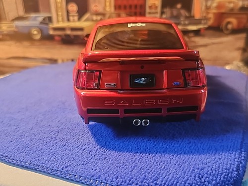VINTAGE ERTL AMERICAN MUSCLE 2 Fast 2 Furious 03 Saleen Mustang Red NICE CAR π - Picture 8 of 24