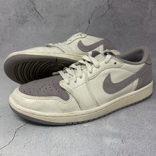 Nike Air Jordan 1 Low Retro OG White Grey Sail CZ0790-101 Men's Shoes Sz 10 M