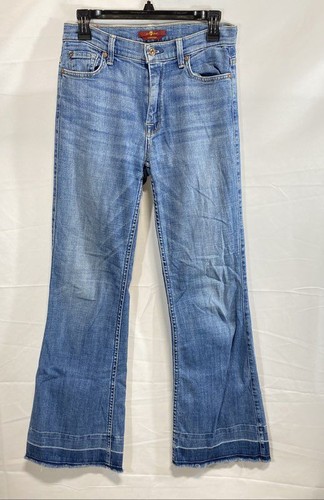 7 For All Mankind Women Blue Bootcut Jeans Size 27