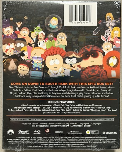 South Park: Seasons 11-15 (Blu-ray) - New & Sealed - Picture 2 of 2