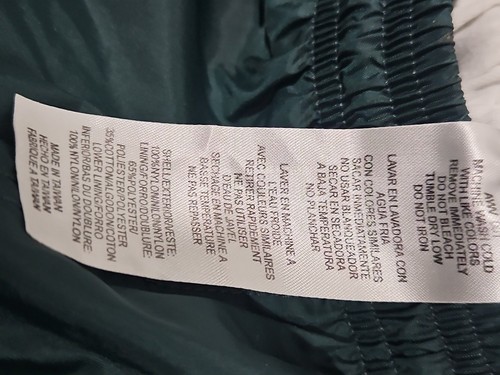 Vintage Adidas Track Pant Men Large Green White Stripes Embroidered Logo 90s Y2K - Picture 3 of 5