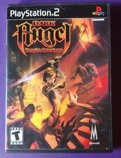 Dark Angel Vampire Apocalypse Sony Playstation 2 PS2 Game CIB Complete Tested