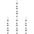 4 Pieces Metallwindspiel Gedenkwindspiele Einzigartige Windgeile