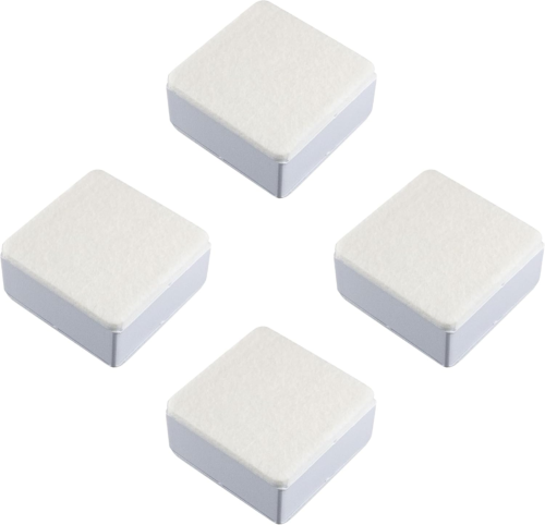 Self-Adhesive 1.2" Furniture Risers, Heavy Duty Bed Table Sofa Lift (4 Pcs) - Picture 9 of 12