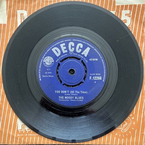 The Moody Blues – Everyday 7'' Vinyl 1965 1st CLEANED/PLAY TESTED VG VIDEO CLIP - Foto 6 di 6