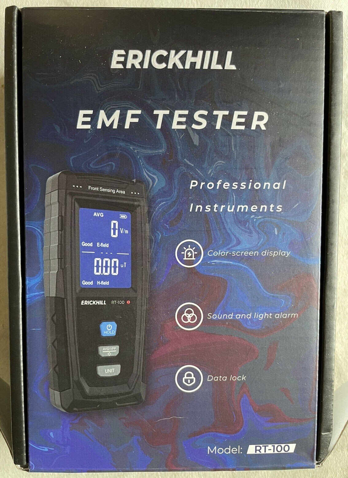 Erickhill Black EMF Tester Professional Instructions RT100 eBay