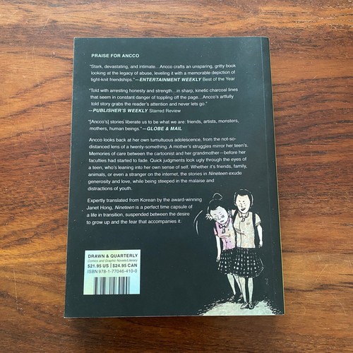 Nineteen - Ancco - paperback / softback book 9781770464100 - Picture 2 of 2