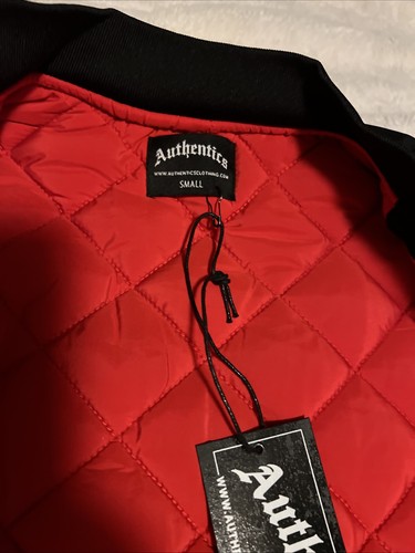Authentics Clothing Streetwear Bomber Jacket Size Small Coat Fashion - Picture 5 of 6