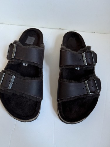 Birkenstock Arizona Shearling Habana talla 44 nuevo sin etiquetas - Imagen 1 de 6