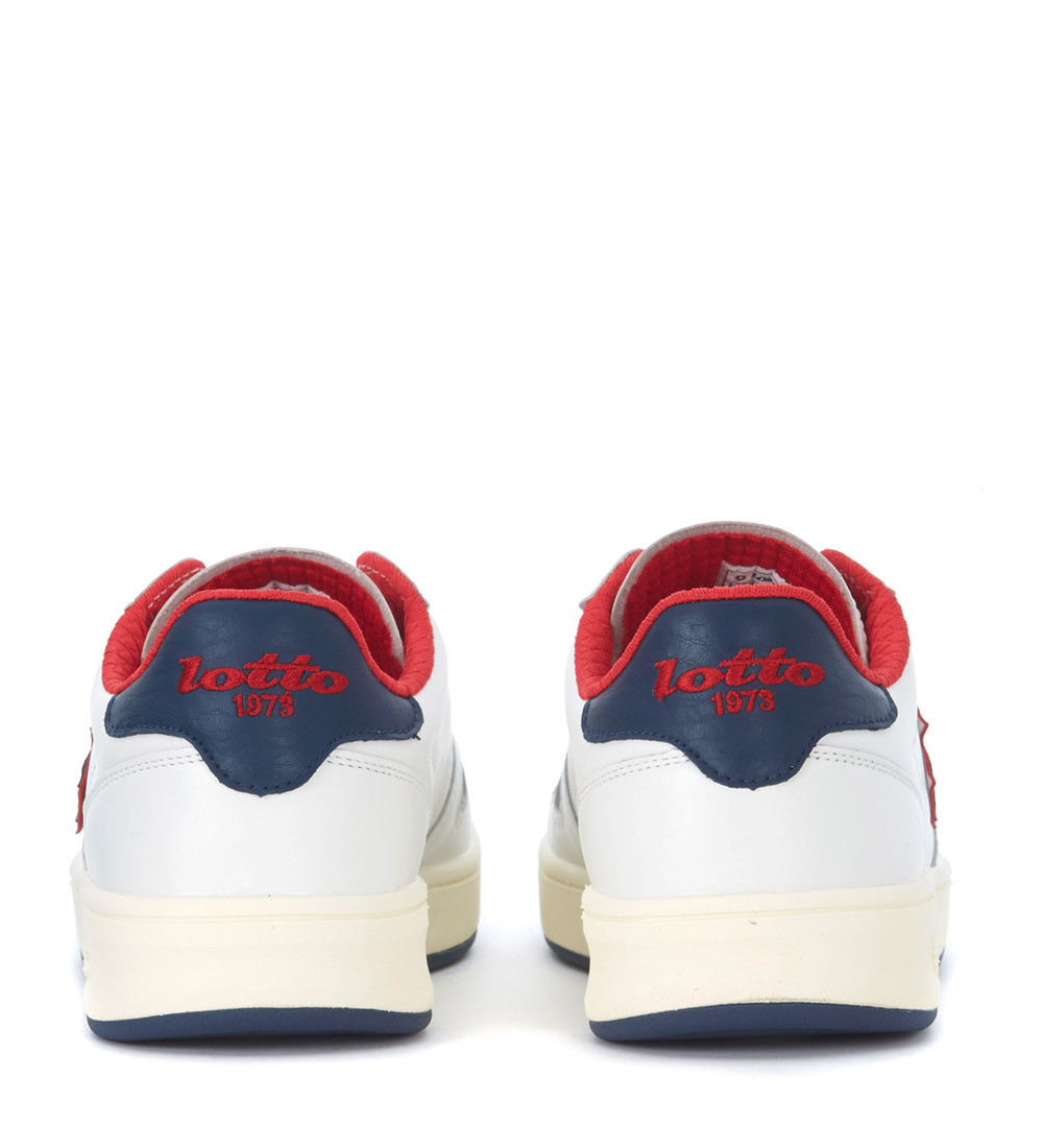 LOTTO e LEGGENDA SNEAKER signature in pelle bianco, blu e LOTTO rosso bcff47 LOTTO e LEGGENDA SNEAKER signature in pelle bianco, blu e LOTTO rosso bcff47