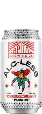 Buy Capital Brewing Co Alc-Less Pacific Ale 375mL Case Of 16 Craft Beer