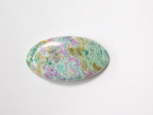 Pietra Preziosa Rubino Fuschite 100% Naturale Cabochon Sciolta per Gioielli 31 Cts. ME-4287 - Foto 3 di 3