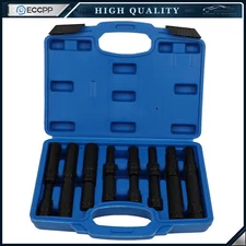 16pcs Universal Security Locking Lug Nut Master Key Set Wheel Lock Removal Tool