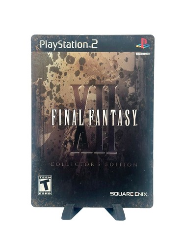 Final Fantasy XII Collector's Edition + Reg Card PS2 Metal