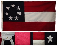 3x5 Embroidered South Carolina 1st National Stars  Bars 11 Cotton Flag 3'x5'