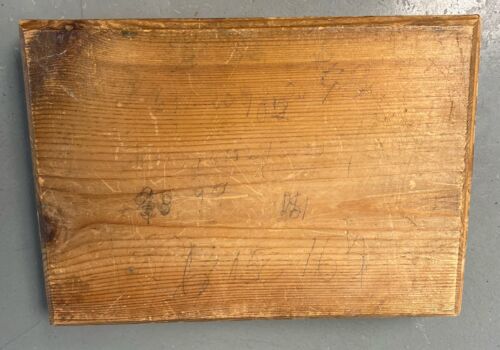 Vintage German Anchor Richter Building Block Wooden Box + Bricks Set *Damaged* - Picture 3 of 11