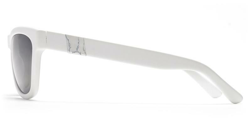 Westward Leaning Pioneer Sunglasses with Marble Detail at Temples Westward Leaning Pioneer 51 0214 Sunglasses Marble White  main image 3