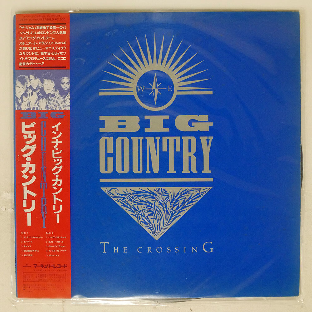 BIG COUNTRY CROSSING MERCURY 25PP99 JAPAN OBI VINYL LP