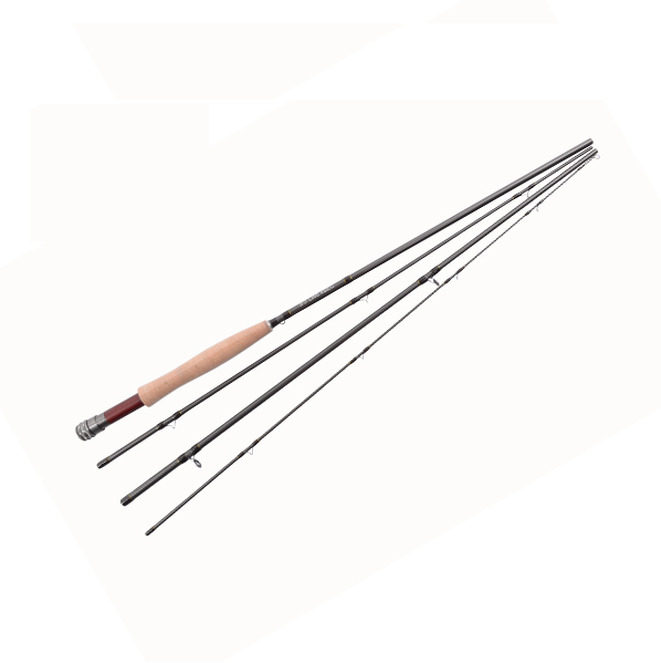 FLY ROD 9FT 4W 4 PIECE CARBON FIBRE DELTA KING FLY FISHING ROD eBay