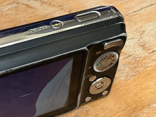 Sony DSC-W220 Cyber-shot 12MP Digital Camera Broken Screen Parts - Picture 5 of 7