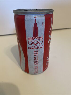 コカコーラ　ヴィンテージ1980年モスクワオリンピック RARE VINTAGE ORIGINAL 1980 LA OLYMPICS COKE COCA-COLA CAN