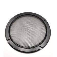 2pcs 5" Inch Black Car Speaker Grill Cover Decorative Circle Metal Mesh Grille