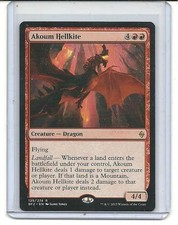 Akoum Hellkite - Battle for Zendikar - Magic the Gathering