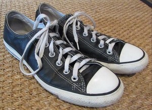 converse tutte nere ebay