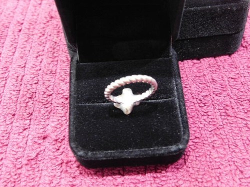 James Avery Texas Lone Star State Ring Size 6.5 sterling silver - Picture 3 of 6