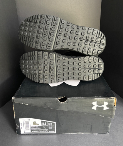 Under Armour Men's 8.5 Black UA Micro G Valsetz NEW IN BOX Tactical Patrol Boots - Picture 9 of 13