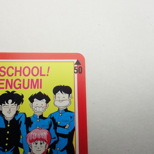 Japanese Telephone Card High School! Kimengumi Rei Go Kiyoshi Jin Dai Yui Chie - Picture 5 of 6