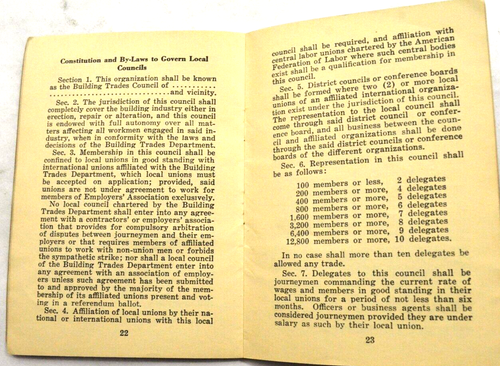 Edilizia e Costruzioni Commerci Costituzione e Statuto novembre 1936 - Foto 5 di 7