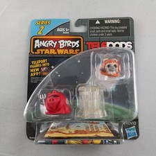 Star Wars Angry Birds Royal Guard Pig  Wicket Bird Telepods Hasbro Rovio MiP 