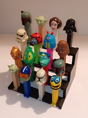 4 Teir PEZ Dispenser Display Stand. Table or Wall Mount- Dispensers Not Included