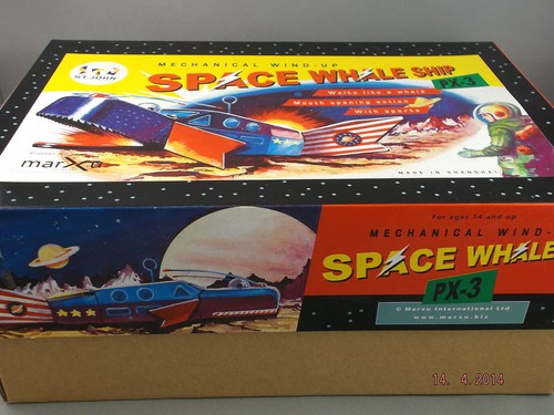 Tin Toy - Space Whale PX3 Wind Up - Picture 3 of 6