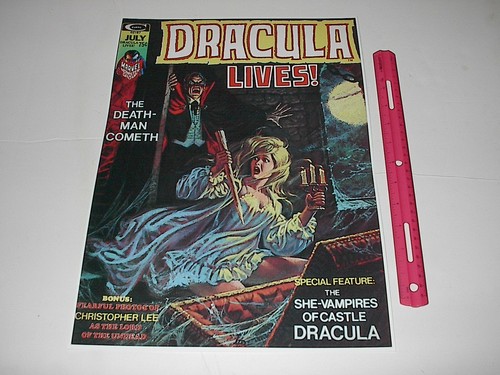 MARVEL MONSTERS DRACULA LIVES (THE DEATH-MAN COMETH) POSTER PIN UP NEW - Picture 2 of 2
