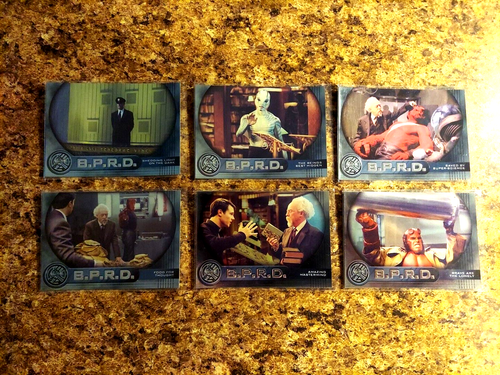 HELLBOY 72 CARD TRADING CARD SET + ALL 26 BONUS CHASE CARDS INKWORKS 2004 "READ" - Picture 10 of 13