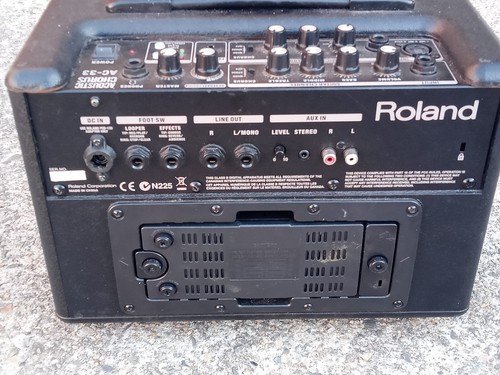 ROLAND AC-33 ACOUSTIC CHORUS Stereo amplifier Acoustic Guitar ONE MAN BAND - Picture 2 of 3