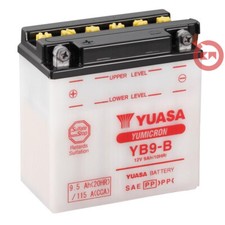 Batterie YUASA YB9-B Original Aprilia Scarabeo 4T 4V (TGE00) 50 2009-2015