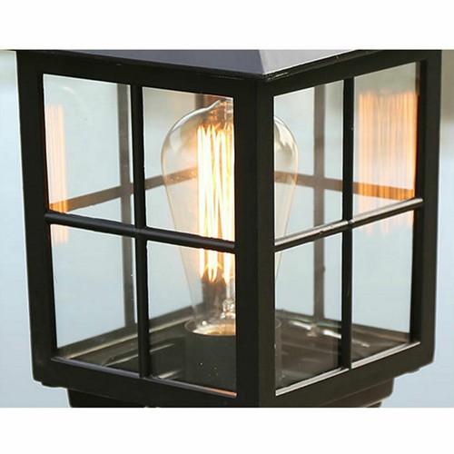 Outdoor Exterior Pillar Light Post Lamp Walkway Lantern Fence Light Garden Yard - Picture 8 of 12