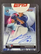 2020 Bowman's Best ROOKIE AUTO Shun Yamaguchi, FACTORY SEALED, Item 14